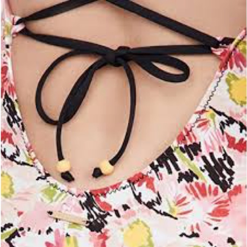 Stella McCartney Pink Floral One Piece Swimsuit NWT - Picture 5 of 16